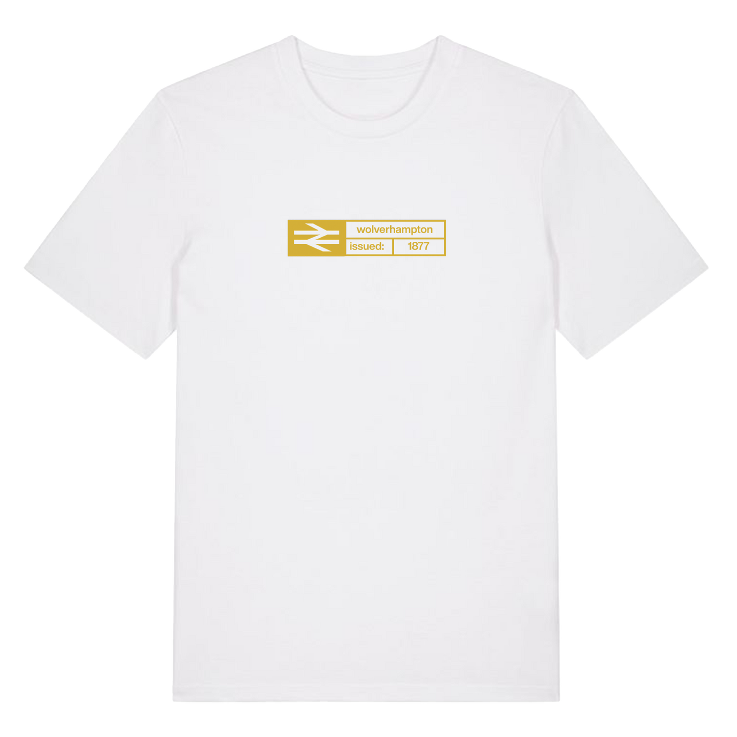 Ticket T-shirt - Wolverhampton White/Gold