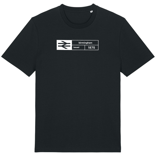 Ticket T-Shirt - Birmingham Black