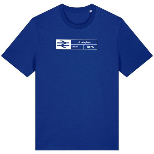 Ticket T-Shirt - Birmingham Blue