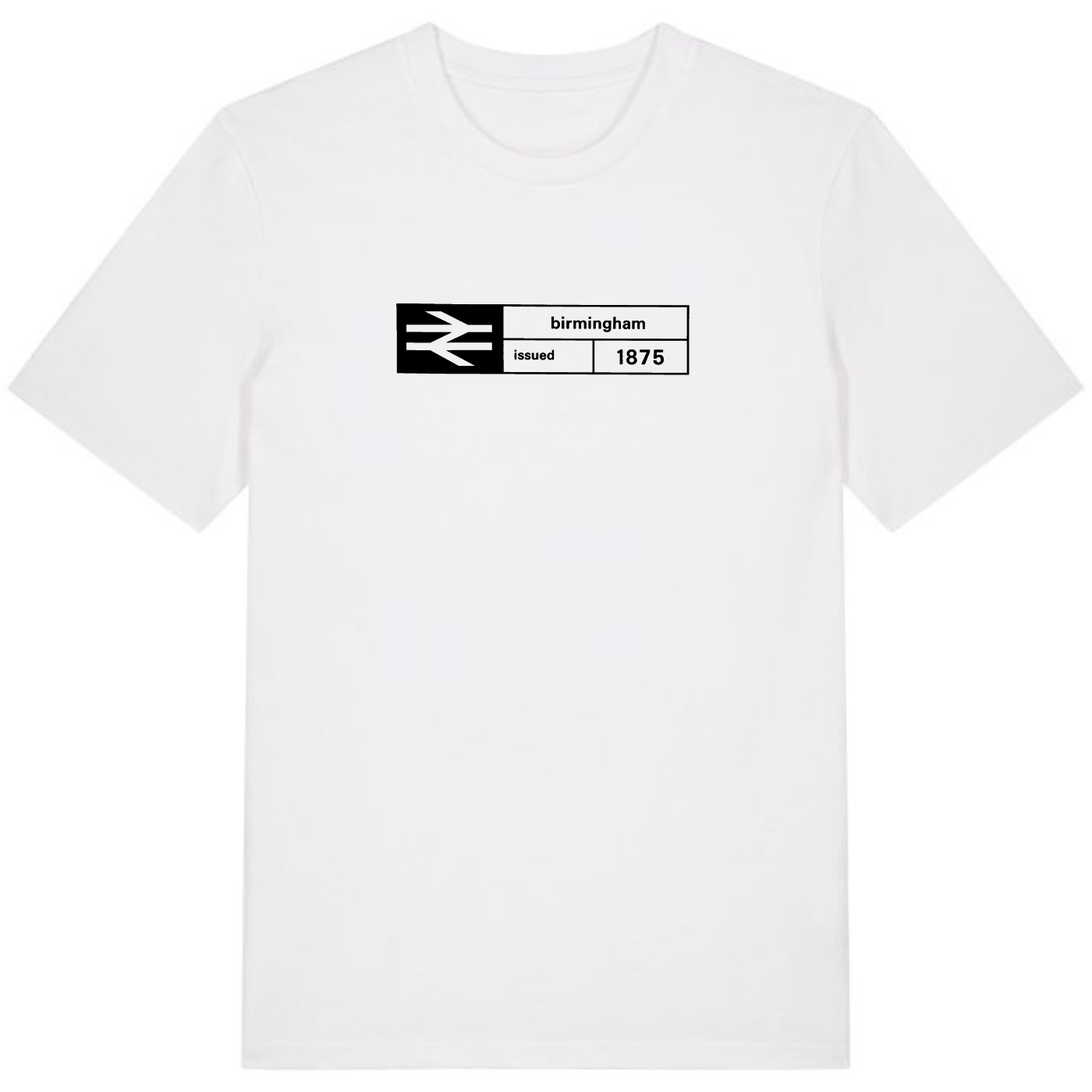 Ticket T-Shirt - Birmingham White/Black