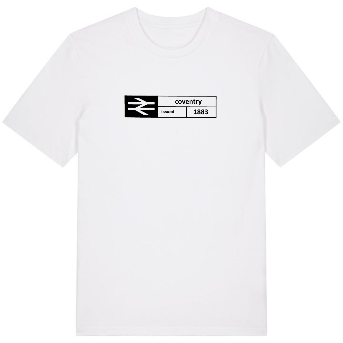 Ticket T-Shirt - Coventry White/Black