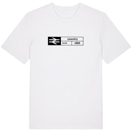 Ticket T-Shirt - Coventry White/Black