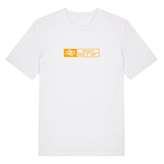 Ticket T-shirt - Blackpool White/Orange
