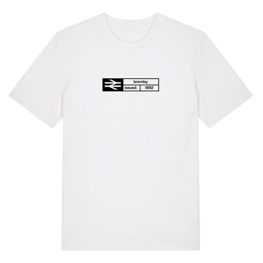 Ticket T-shirt - Bromley White/Black