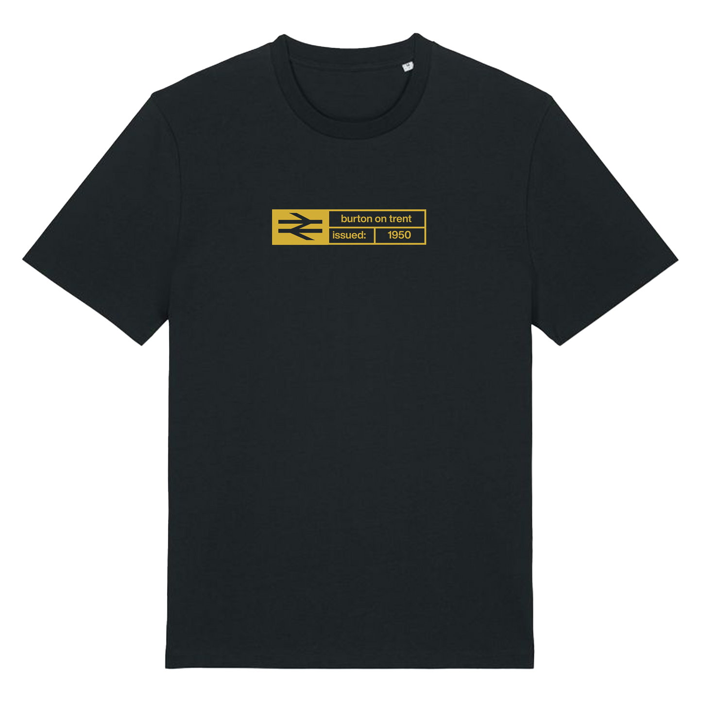 Ticket T-shirt - Burton on Trent Black/Gold