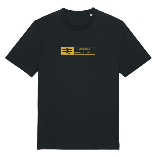 Ticket T-shirt - Cambridge Black/Gold