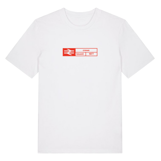 Ticket T-shirt - Crewe White/Red