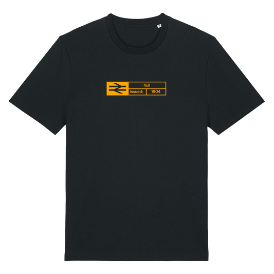 Ticket T-shirt - Hull Black/Orange