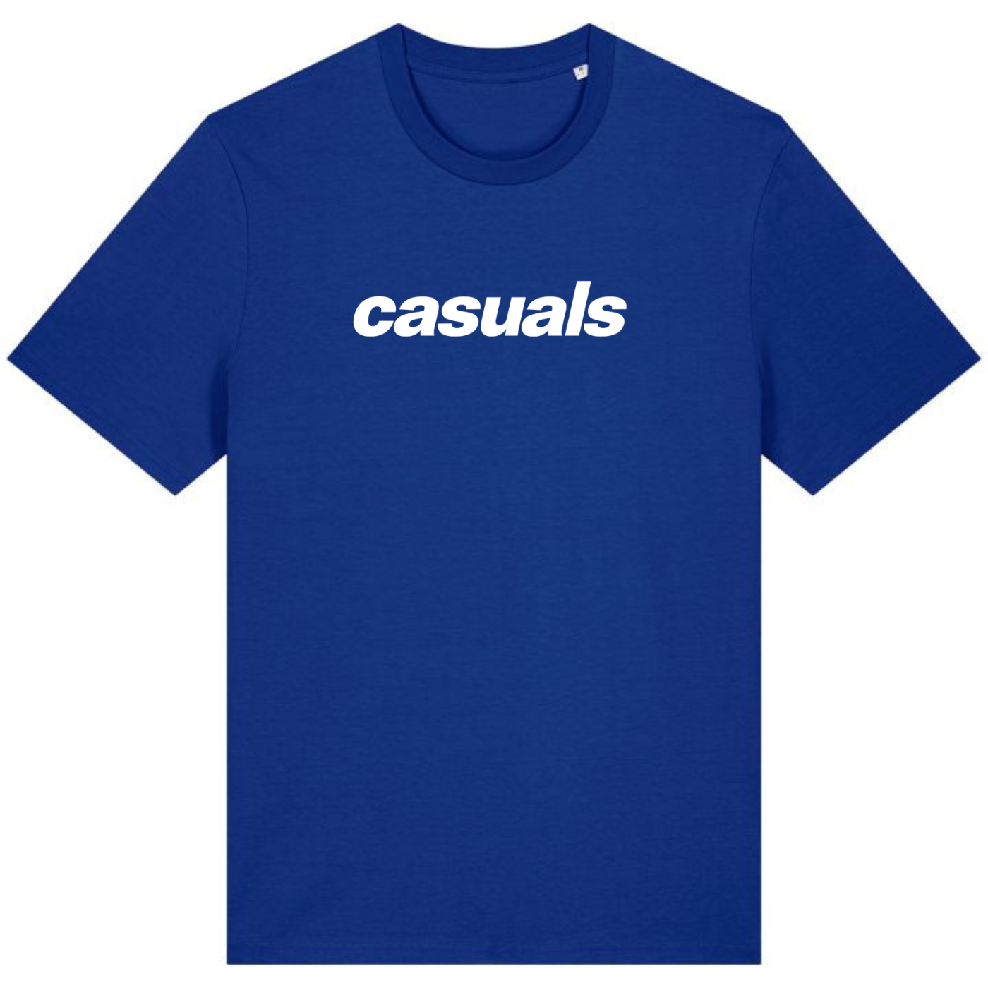 Indie Logo T-Shirt - Royal Blue/White