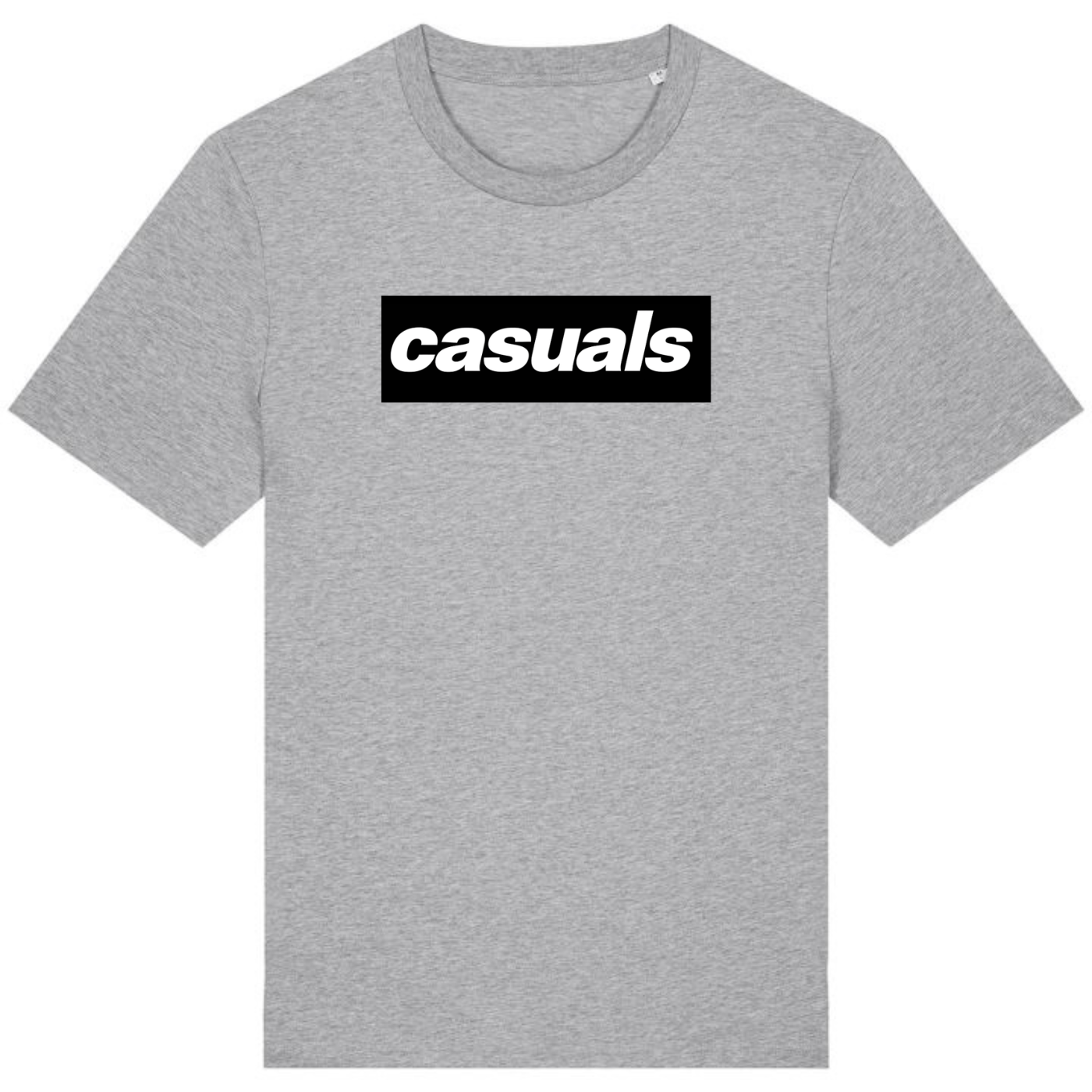 Indie Logo T-Shirt - Grey Marl/Black