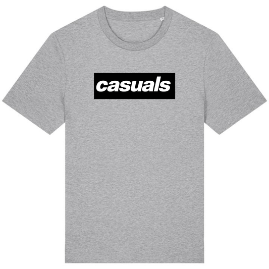 Indie Logo T-Shirt - Grey Marl/Black