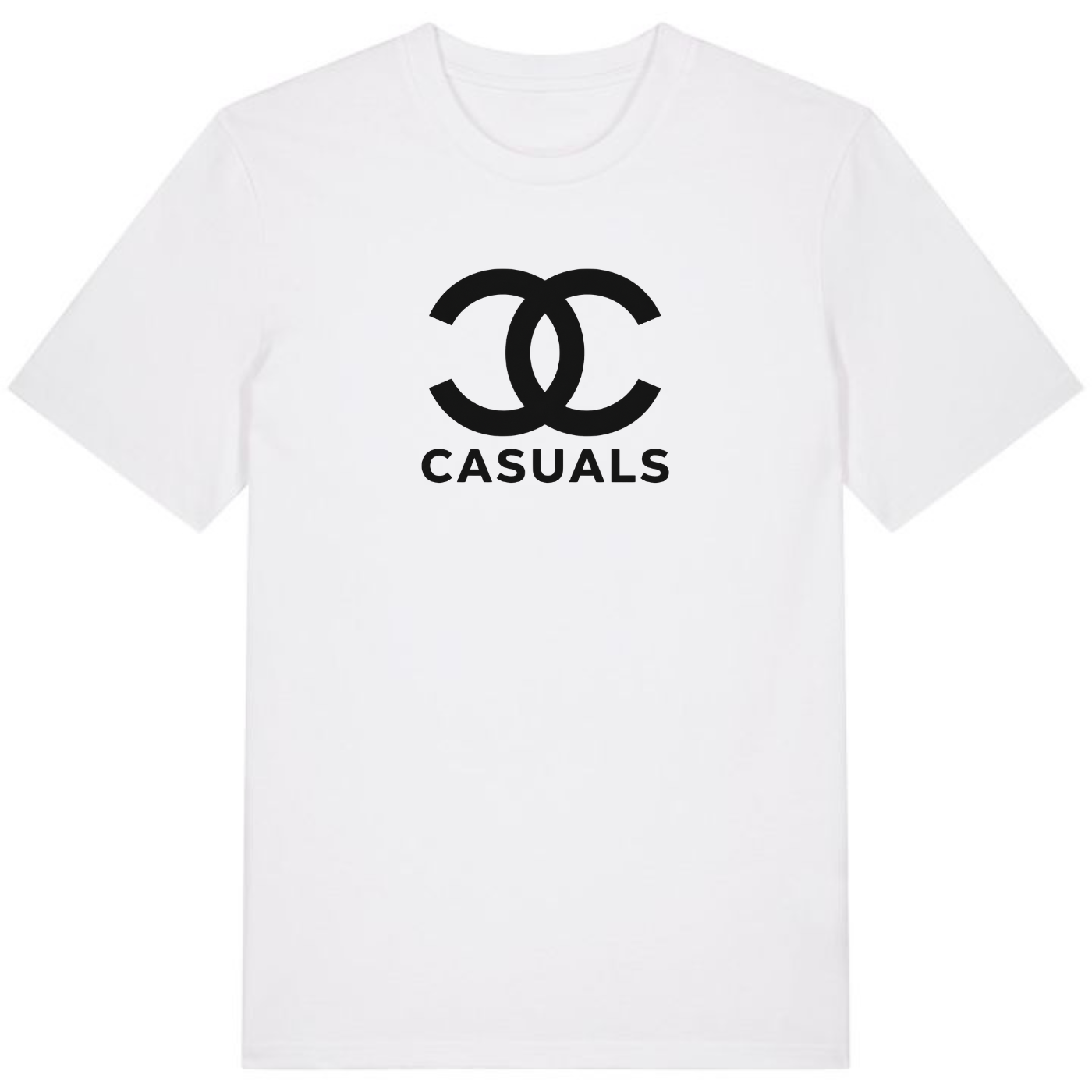 Casuals Logo T-Shirt - White/Black