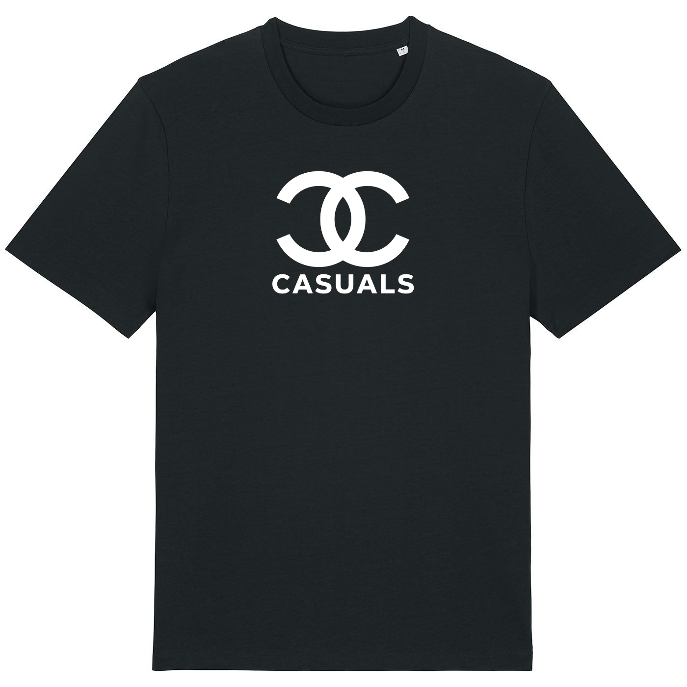 Casuals Logo T-Shirt - Black/White
