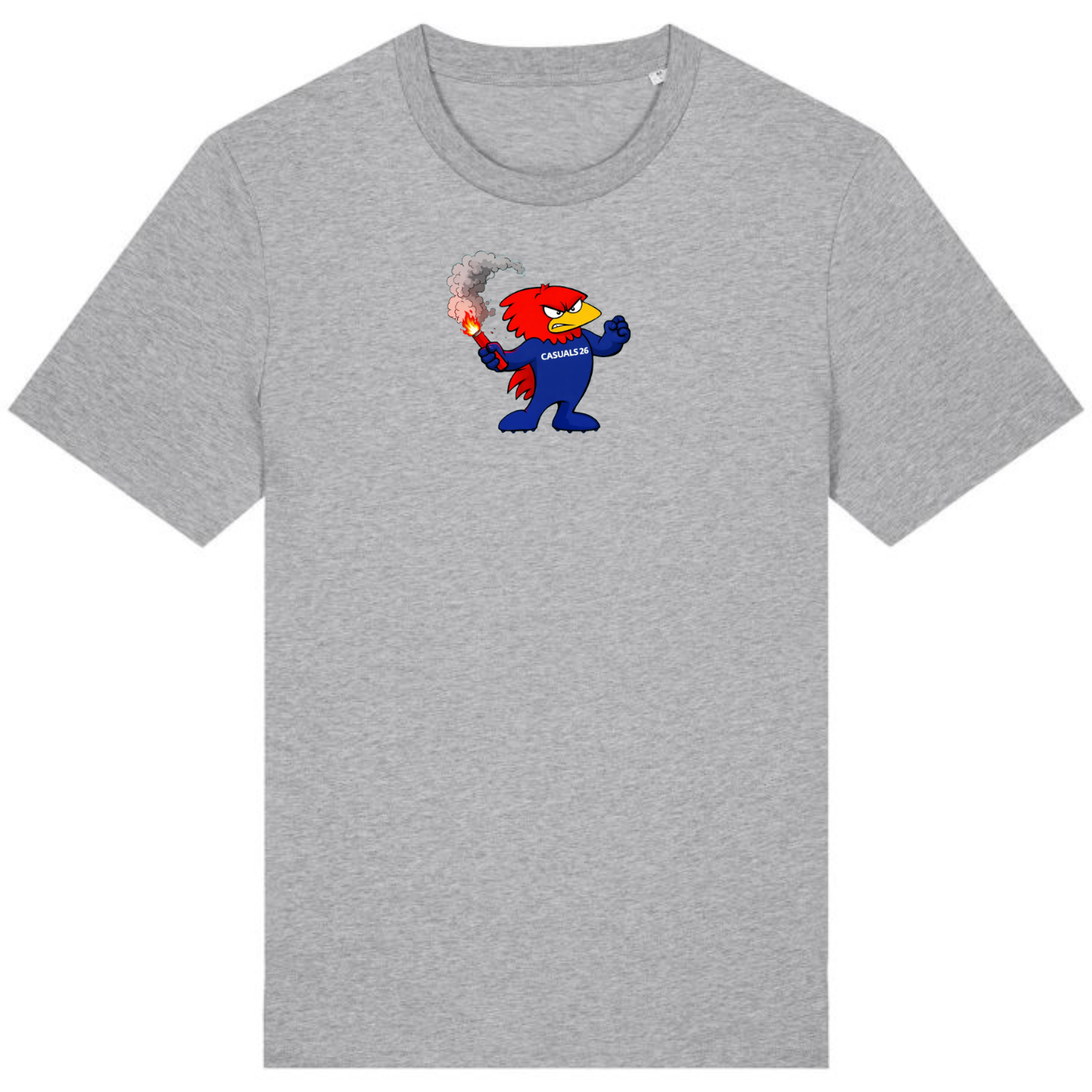 France T-Shirt - Grey Marl