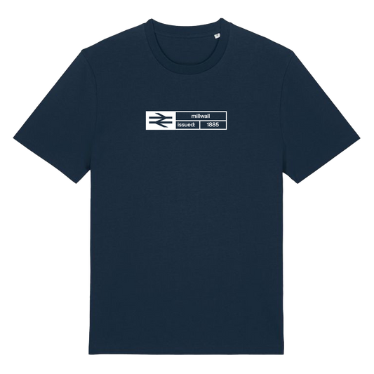 Ticket T-shirt - Millwall Navy/White