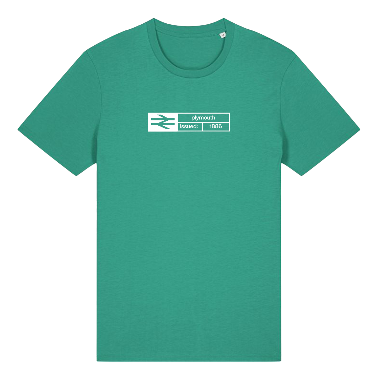 Ticket T-shirt - Plymouth Green/White