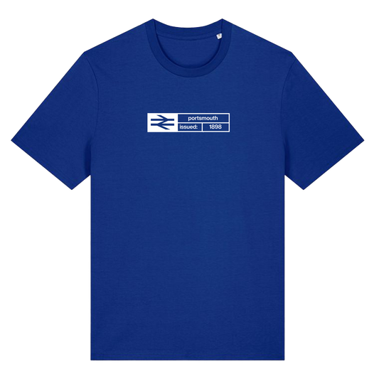 Ticket T-shirt - Portsmouth Royal Blue/White