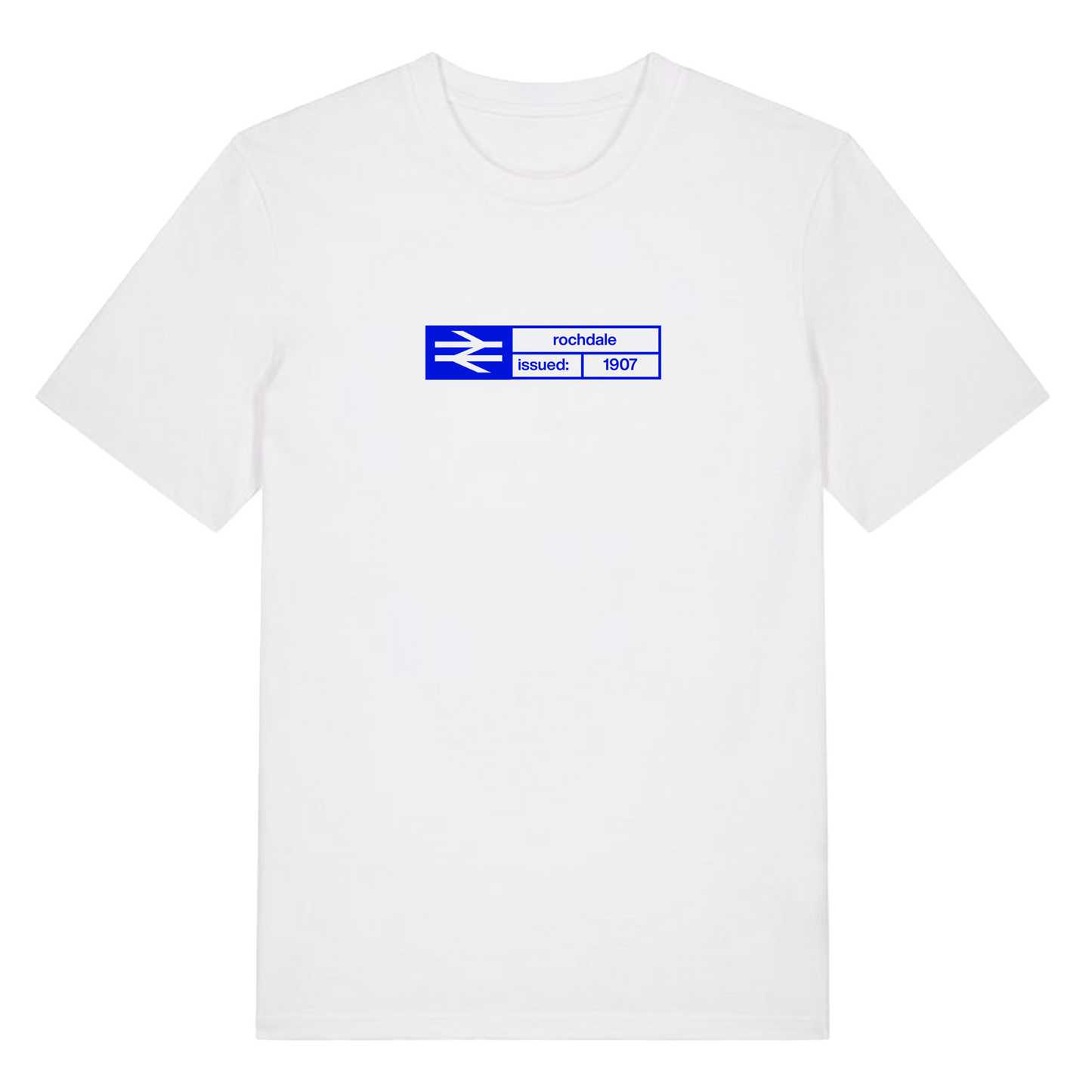 Ticket T-shirt - Rochdale White/Royal Blue