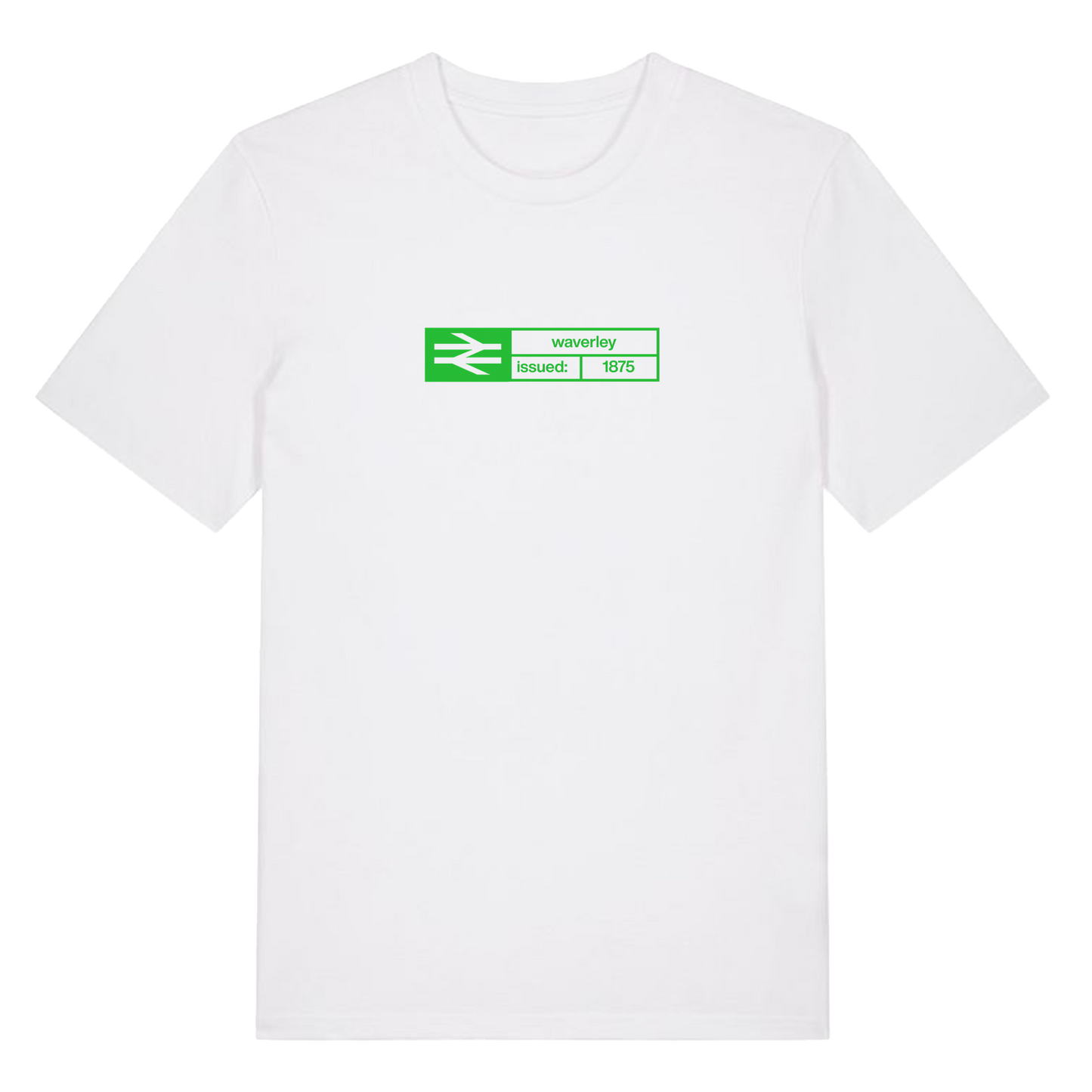 Ticket T-shirt - Edinburgh Waverley White/Green